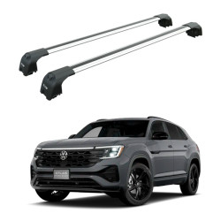 Багажник за VOLKSWAGEN ATLAS CROSS SPORT 5d SUV (integrated railing) (2020-->2025) AERO BAR