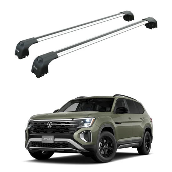 Багажник за VOLKSWAGEN ATLAS 5d SUV (railing) (2017-->2025) AERO BAR