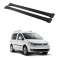 БАГАЖНИК за Volkswagen Caddy / Caddy Maxi (III.2 - railing) (2011-->2015) AERO BLACK