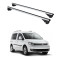 БАГАЖНИК за Volkswagen Caddy / Caddy Maxi (III.2 - railing) (2011-->2015) ALU