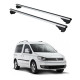 БАГАЖНИК за Volkswagen Caddy / Caddy Maxi (III.2 - railing) (2011-->2015) ALU