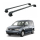 БАГАЖНИК за Volkswagen Caddy (III) (2004-->2011) AERO BAR BLACK