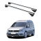 Багажник за Volkswagen Caddy / Caddy Maxi (IV - railing) (2015-->2020) ALU