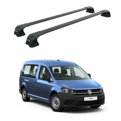 БАГАЖНИК за Volkswagen Caddy (IV) (2015-->2020) AERO BAR BLACK