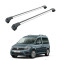Багажник за Volkswagen Caddy (IV - railing) (2015-->2020) AERO BAR