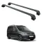 Багажник за Volkswagen Caddy (V - railing) (2020-->) AERO BAR BLACK
