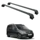 Багажник за Volkswagen Caddy (V - railing) (2020-->) AERO BAR BLACK