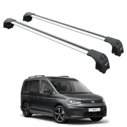 Багажник за Volkswagen Caddy (V - railing) (2020-->) AERO BAR