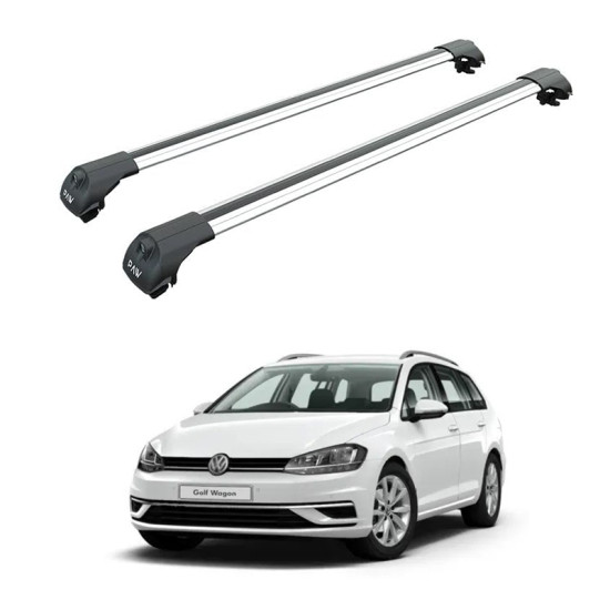 БАГАЖНИК ЗА Volkswagen Golf Variant (VI - railing) (2009-->2013) (VII - railing) (2013-->2020) AERO BAR