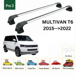 Багажник за Volkswagen T6 Multivan Fix Point (2015-->2024) AERO BAR