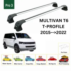 Багажник за Volkswagen T6 Multivan (T-Profile / T-Track) (2015-->2024) AERO BAR