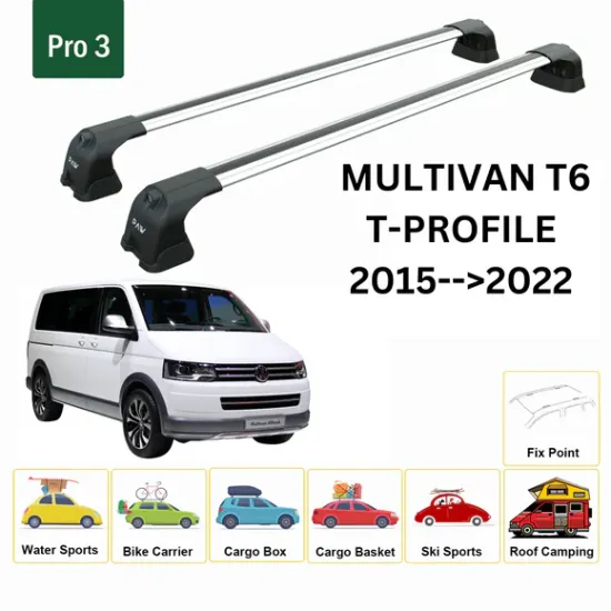 Багажник за Volkswagen T6 Multivan (T-Profile / T-Track) (2015-->2024) AERO BAR