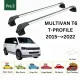 Багажник за Volkswagen T6 Multivan (T-Profile / T-Track) (2015-->2024) AERO BAR