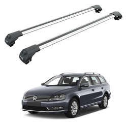 БАГАЖНИК ЗА Volkswagen Passat Variant (B6/B7/3C - railing) (2005-->2014) AERO BAR
