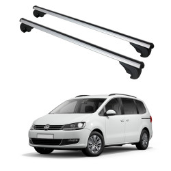 БАГАЖНИК ЗА Volkswagen Sharan 5d MPV (II/7N II.2/7N - railing) (2010-->2015) (2015-->) ALU REILING