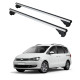 БАГАЖНИК ЗА Volkswagen Sharan 5d MPV (II/7N II.2/7N - railing) (2010-->2015) (2015-->) ALU REILING