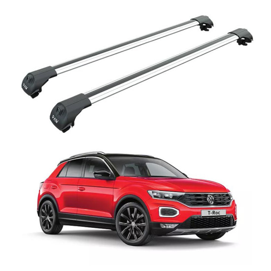 Багажник за Volkswagen T-Roc 5d (railing) (2017-->) AERO BAR