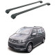 Багажник за Volkswagen T5/T6/T6.1 Roof Railing (2003-->2024) AERO BAR BLACK