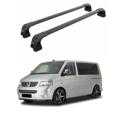 Багажник за Volkswagen T5 Fix Point (2003-->2015) AERO BAR BLACK