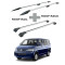 БАГАЖНИК КОМПЛЕКТ НАПРЕЧНИ ГРЕДИ И РЕЙЛИНГИ СИВИ ЗА VOLKSWAGEN T5 (2003-->2015)