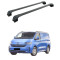 Багажник за Volkswagen Transporter T7 (integrated railing) (2025-->) AERO BAR BLACK