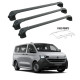 Багажник 3 Броя греди за Volkswagen T7 (fixpoint) (2024-->) AERO BAR BLACK