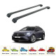 Багажник за Volkswagen Taigo 5d (railing) (2021-->) AERO BAR BLACK