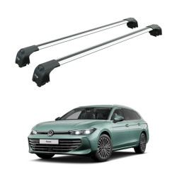 Багажник за Volkswagen Passat Variant (B9 - integrated railing) (2024-->) AERO BAR