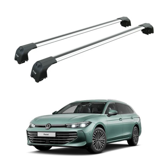 Багажник за Volkswagen Passat Variant (B9 - integrated railing) (2024-->) AERO BAR