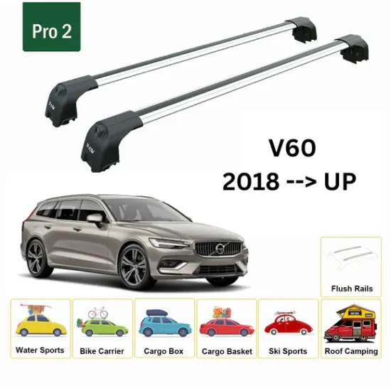 БАГАЖНИК ЗА Volvo V60 Estate (II - integrated railing) (2018-->) AERO BAR