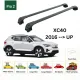 Багажник за Volvo XC40 5d (integrated railing) (2018-->) AERO BAR BLACK