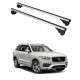 Багажник за Volvo XC90 5d (II - railing) (2015-->2025) ALU REILING
