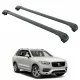 Багажник за Volvo XC90 5d (II - railing) (2015-->2025) AERO BAR BLACK