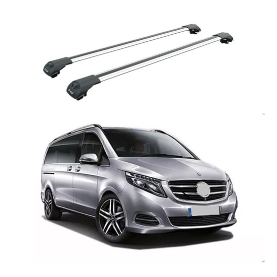 Багажник за Mercedes Clase V / EQV 5d MPV (W447 - railing) (2014-->) AERO BAR