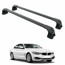 БАГАЖНИК ЗА BMW Serie 4 Coupe 3d (F32 - fixpoint) (2014-->2021) AERO BAR BLACK