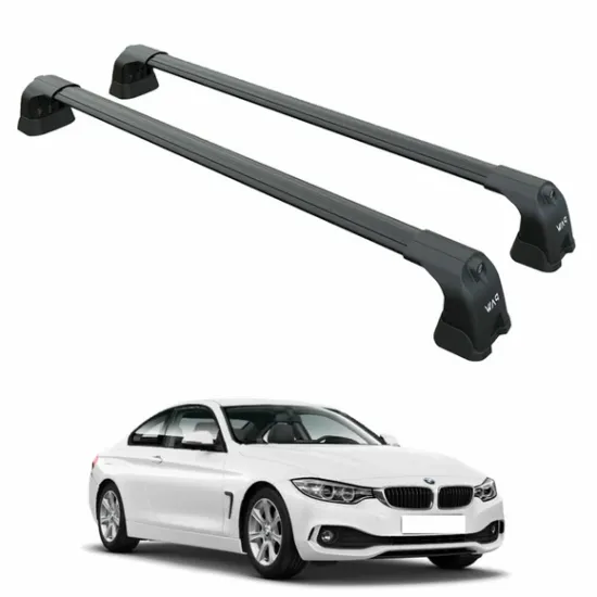 БАГАЖНИК ЗА BMW Serie 4 Coupe 3d (F32 - fixpoint) (2014-->2021) AERO BAR BLACK
