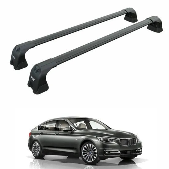 БАГАЖНИК ЗА BMW Serie 5 GT (F07 - fixpoint) (2009-->2017) AERO BAR BLACK