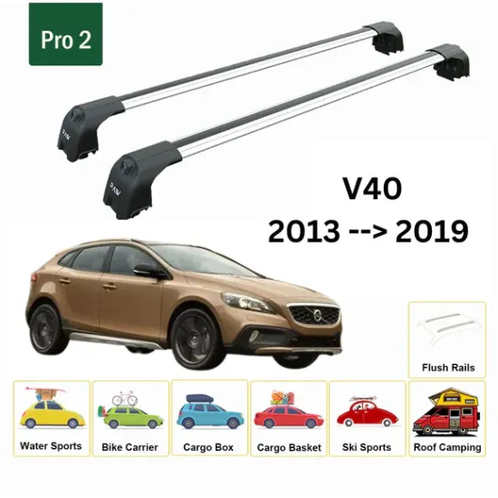 БАГАЖНИК ЗА Volvo V40 CC 5d (Cross Country - integrated railing) (2013-->2019) AERO BAR