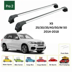 Багажник за BMW X5 5d (F15 - integrated railing) (2013-->2018) AERO BAR