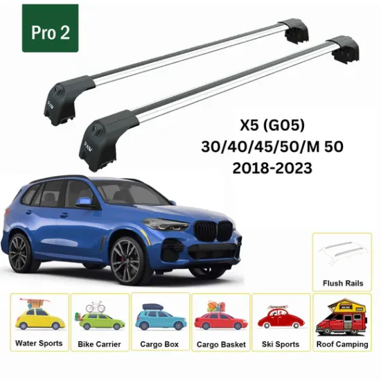 Багажник за BMW X5 5d (G05 - integrated railing) (2018-->) AERO BAR
