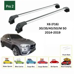 Багажник за BMW X6 5d (F16 - integrated railing) (2014-->2019) AERO BAR