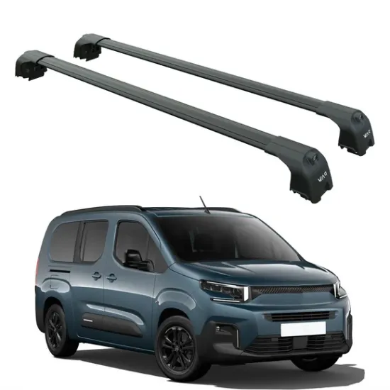 Багажник за Citroën Berlingo Multispace M/XL (III - integrated railing) (2024-->) AERO BAR BLACK