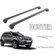 Багажник за Dacia Duster 5d (I.2 - railing) (2014-->2018) AERO BAR BLACK
