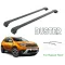 БАГАЖНИК ЗА DACIA DUSTER 5D (II - RAILING) (2018-->) AERO BAR BLACK