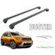 БАГАЖНИК ЗА DACIA DUSTER 5D (II - RAILING) (2018-->) AERO BAR BLACK