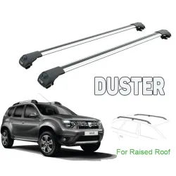 Багажник за Dacia Duster 5d (I.2 - railing) (2014-->2018) AERO BAR