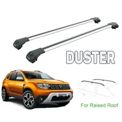 БАГАЖНИК ЗА DACIA DUSTER 5D (II - RAILING) (2018-->) AERO BAR