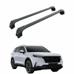 Багажник за Honda CR-V 5d (VI/RS - integrated railing) (2023-->) AERO BAR BLACK