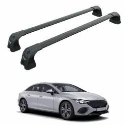Багажник за Mercedes EQE 4d. Sedan (I/V295- standard roof) (2022-->) AERO BAR BLACK