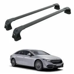 Багажник за Mercedes-benz EQS Sedan 4d. (V297 - Fix Point) (2021->2025) AERO BAR BLACK